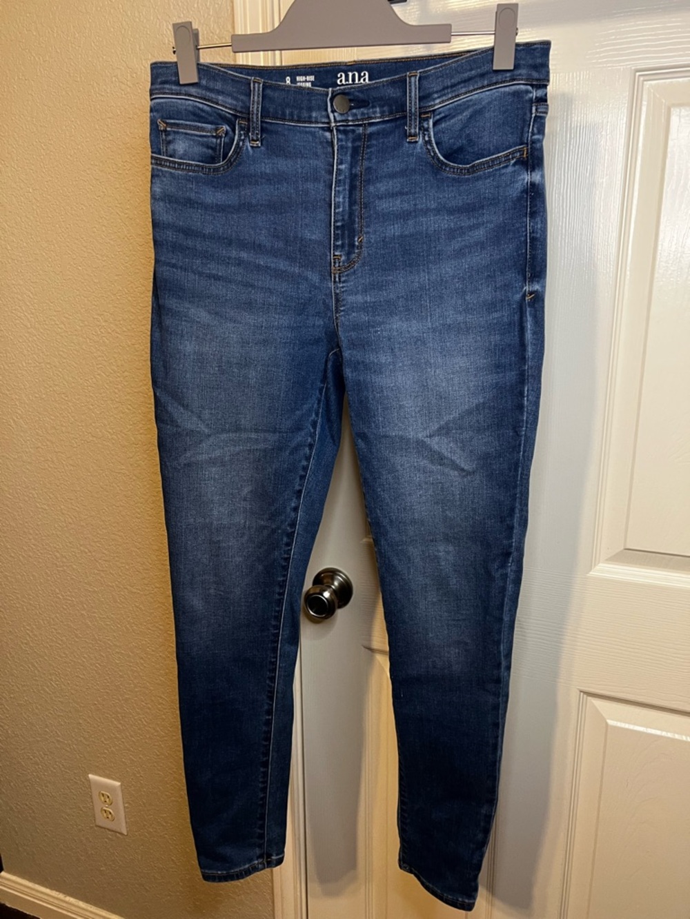 a.n.a. High Rise Blue Denim Jeggings